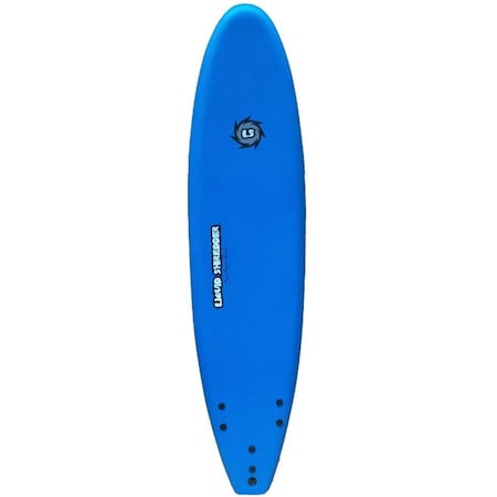 Liquid Shredder Liquid Shredder 7 ft. FSE EPS-PE Soft Surf Board; Blue 7ft FSE SB Blue